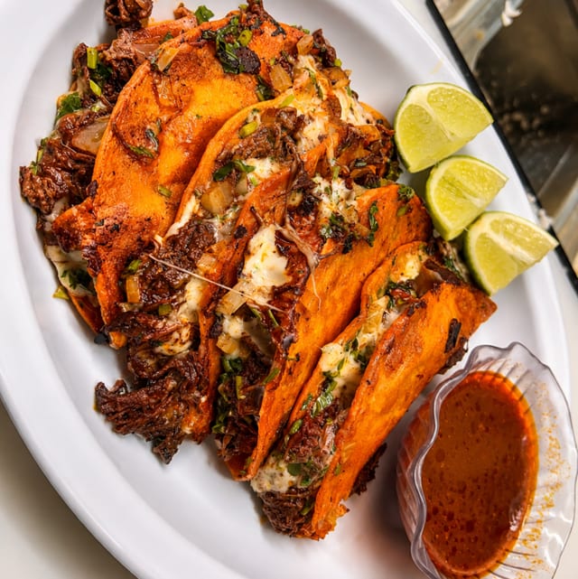 Quesabirria Tacos.
