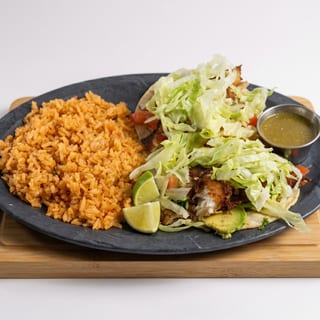 Fish or Shrimp Tacos Platter